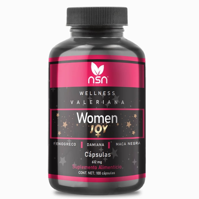 Women JoY | Suplemento para Mujer | Fenogreco, Maca Negra, Gingseng Natural Smarth Nutrition wellness