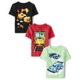 thumbnail image 1 of Camiseta estampada The Children's Place negra 3T, 1 of 4