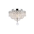 thumbnail image 1 of Elegant Lighting Century 12" 4 Light Royal Crystal Flush Mount, 1 of 6