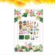 thumbnail image 3 of 37pcs Hawaii Party Photo Props Funny Party Tool Hawaii Photo Taking Decoration (1pc Flamingo Photo Frame + 36pcs Photo Props), 3 of 4