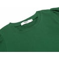 thumbnail image 2 of Arshiner Girls Twist Short Sleeve Tops Basic T Shirts, 2 of 7