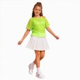 thumbnail image 2 of WXFAZCVU Girls Fashion Tops Mesh Shirt with Tank Top Summer Clothes Kids Trendy Going Out Size 6-7 Years, 2 of 4