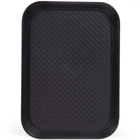 

10 x 14 in. Cafeteria Tray Black