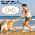thumbnail image 5 of PcEoTllar Dog Toys for Aggressive Chewers, Outdoor Tug Dog Toy for Small Medium Large Breeds, Beige, 5 of 10