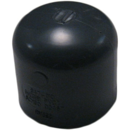 Pvc Schedule 80 Union - PVC80CAP1 Schedule 80 PVC Slip Cap, 1 Inch