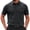 Grey, variant on Men's Midweight Short Sleeve Pocket Polo, Uniform Shirt, Short Sleeve Shirt for Work Black M