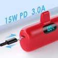 thumbnail image 4 of Cargador portátil Feob 5000 mAh PD de carga rápida Power Bank, 4 of 7