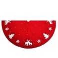 thumbnail image 1 of OULII Falda Roja Para Árbol Accesorio Decorativo Para Hogar Y Comercios, 1 of 8