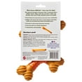 thumbnail image 3 of SPOT Bam-Bones Dental X-Bone Dog Chew Toy, 8", For Light Chewers & Teething Puppies Under 40 lbs, Peanut Butter, Bamboo Fiber with Massaging Rubber Center, 1 Pack, 3 of 11