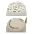 thumbnail image 4 of MiHerom Kitchen Colander Bowls Set for Soaking,Washing,Draining Pasta,Vegetable,Fruit,Rice,Quinoa,Small Grains and Berry Mixing-4.5Quart, 4 of 6