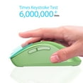 thumbnail image 5 of memzuoix Wireless Mouse, 5 Button 1400 DPI Mobile Optical Mouse, Cordless Laptop Mouse with Nano Receiver, Portable Computer Mice for PC, Desktop, MacBook, Green, 5 of 9
