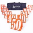 thumbnail image 1 of GoSports Marqueurs de Numéro de Ligne de Triage Sans Ancre Lot de 11, Orange, 1 of 6