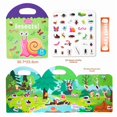 thumbnail image 1 of Insect Recognition Quiet Gel Sticker Book for Kids 4-6: Portable Wooden Educational Toy with Interactive Puzzles, Enhancing Cognitive Skills & Learning Engagement – Lightweight 0.13kg for Preschool &, 1 of 6