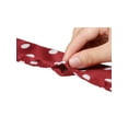 thumbnail image 4 of INSPIRE CHIC Bufanda delgada de seda con lunares, cinturón, larga y estrecha, accesorio para el asa del bolso Rojo L, 4 of 6