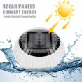 thumbnail image 3 of Luz flotante para piscina JAMW luz solar 2 luces LED flotantes Cambio automático RGB 10*10*10cm 2 piezas, 3 of 5