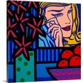 thumbnail image 1 of Great BIG Canvas John Nolan Premium Thick-Wrap Canvas entitled Still Life With Lichtenstein Crying Girl, 1 of 2