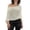 Beige, variant on Women Sheer Poncho Top Off The Shoulder Y2k See Through Shrug Mesh Cover Up Lightweight Asymmetrical Cape Top