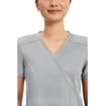 thumbnail image 3 of Cherokee Workwear Revolution Women's Scrubs Top Mock Wrap WW610, 3 of 9