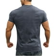 thumbnail image 5 of Men's Workout T-Shirts, Breathable Gym and Training Shirts for Exercise, Casual Round Neck Sport Top, 5 of 5