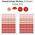 thumbnail image 4 of Big Dot of Happiness 2026 Year of the Horse - Lunar New Year Candy Favor Sticker Kit - 304 Pieces, 4 of 8