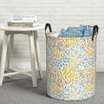thumbnail image 5 of Goofa Boho Printed Circular Hamper,Laundry Basket with Handles,Storage Baskets Foldable,Large Capacity Laundry Hamper-Medium, 5 of 8