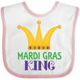thumbnail image 3 of Inktastic Mardi Gras King Celebration Party Boys Baby Bib, 3 of 4