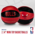 thumbnail image 2 of Balones de baloncesto de juguete Franklin Sports NBA Chicago Bulls de 4 pulgadas, paquete de 2, 2 of 8