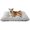 Gray, variant on Katieovy Dog Bed for Large Dogs,Comfort Fluffy Plush Dog Cage Bed, 40"x26" Washable Dog Mat with Non-Slip Bottom for Dogs,Khaki
