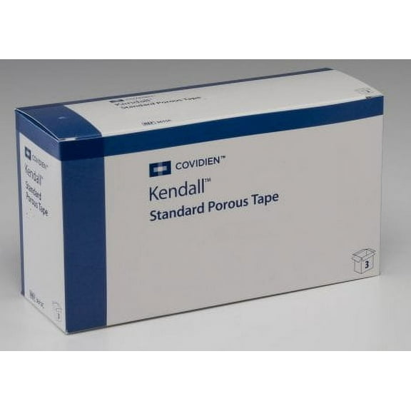 Kendall Medical Tape Porous Cloth 1/2 Inch X 10 Yard White NonSterile, 2304C - BOX OF 24