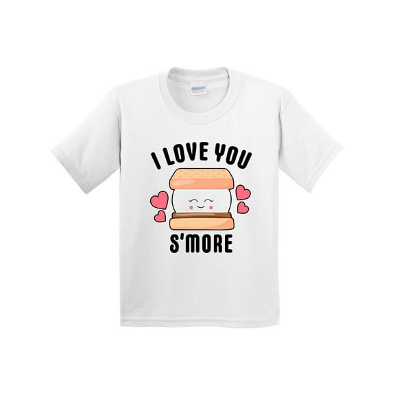 Inktastic I Love You Smore with Cute Food Valentine Youth T-Shirt