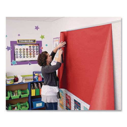 Rainbow Duo-Finish Colored Kraft Paper, 35 lb Wrapping Weight, 36" x 1,000 ft, Scarlet | Bundle of 2