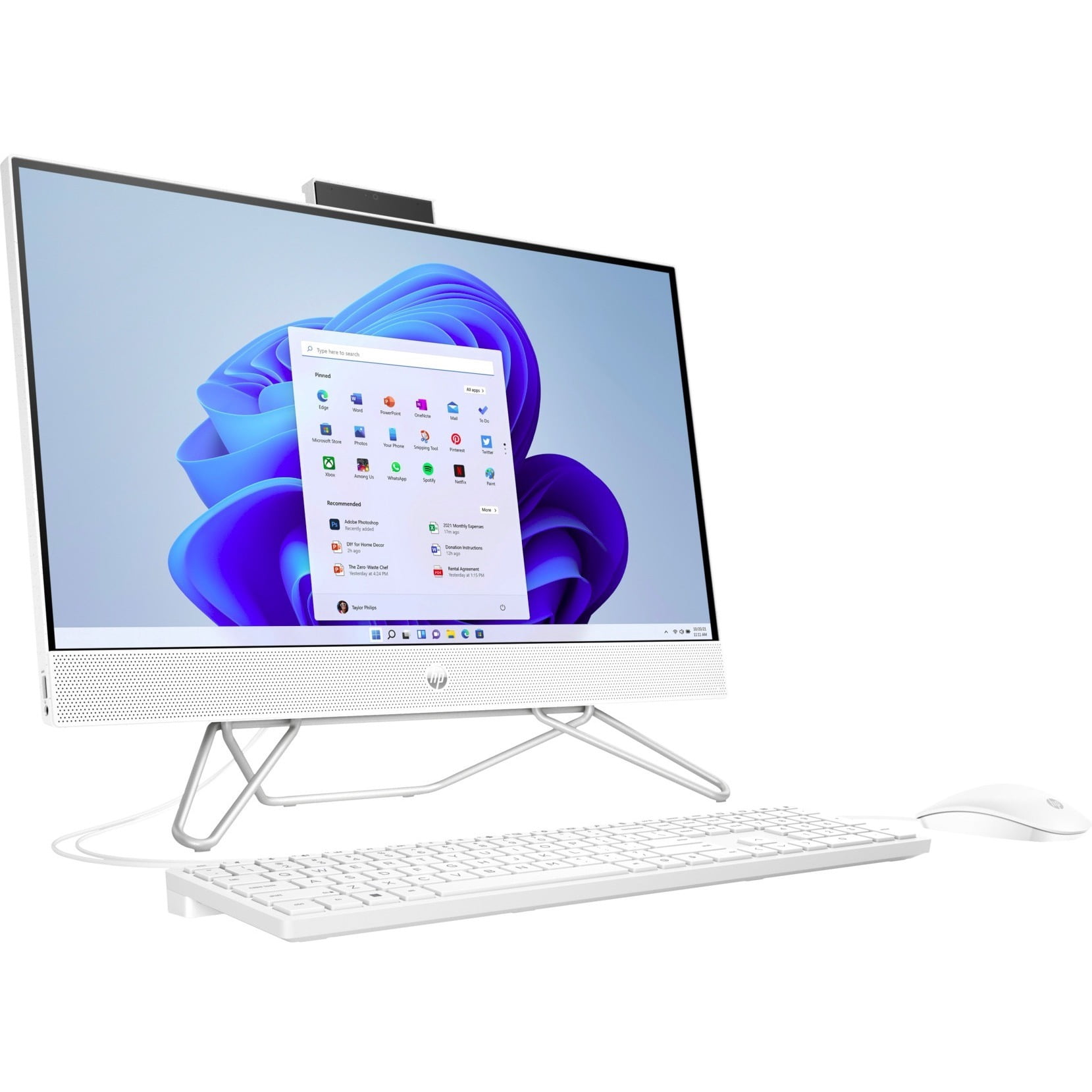 HP 24-cb1140 All-in-One Touch PC - AMD Ryzen 5, 8GB RAM, 512GB