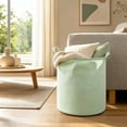 thumbnail image 5 of Yakvarog Laundry Basket Round Breathable & Lightweight Laundry Hamper, Laundry Hampers with Handle, 41L Foldable Storage Basket Suitable for Toy Dirty Clothes Storage, 5 of 6