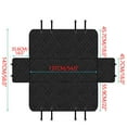 thumbnail image 3 of Zedker Waterproof Non-Slip Lint-free Car Rear Seat And Trunk Cover For Pet And Tools Clearance, 3 of 8