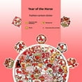 thumbnail image 4 of 61Pcs Lunar New Year Stickers Year of the Horse Decorative Decals for Water Bottles Laptops and Greeting Cards Festive Holiday Party Supplies, 4 of 6
