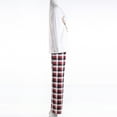 thumbnail image 3 of Qiylii Christmas Family Matching Pajamas Set Cartoon Elk T shirt Plaid Trousers, 3 of 9