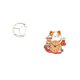 thumbnail image 5 of Estante Colgante De Pared Multifuncional Moderno Y Reloj De Gato Silencioso Para Dormitorio Infantil, Cocina, Oficina, Trofeos Coleccionables, Decoración Del Hogar, Ahorro De Espacio., 5 of 8