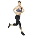 thumbnail image 3 of MOUNTEC 2PC Ultra Soft Women's Capri Legging 3/4 Length Workout Leggings Running Yoga Pants, 3 of 5