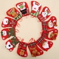 thumbnail image 4 of Los calcetines navideños Yoyauz se utilizan para chimeneas, medias colgantes, adornos para árboles, bolsas de regalo, contenedores de dulces y calcetines pequeños, ideales para decorar fiestas, 4 of 6