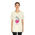thumbnail image 5 of Believe in Unicorn, Unisex Jersey Short Sleeve Tee, 5 of 13