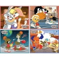 thumbnail image 3 of MasterPieces Looney Tunes 4-Pack 100 Piece Jigsaw Puzzles for Kids, 3 of 8