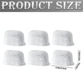 thumbnail image 2 of Filter Cartridge 6 Pack Replacement Water Filters for Coffee Machine Water Filter,Air Filter,Replacement Filter,Purifier Cartridge,Hepa Filter,Household Filter Element Easter Decor Easter Decorations, 2 of 7