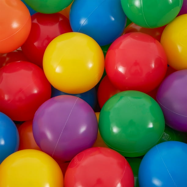 Intex 100 Pack Small Plastic Multi Colored Fun Ballz For A Ball