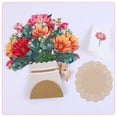 thumbnail image 4 of 3D handmade holiday cards with simple blessings for all occasions, folk flower birthday cards, Mother's Day Thanksgiving Valentine's Day creative holiday cards, 4 of 4