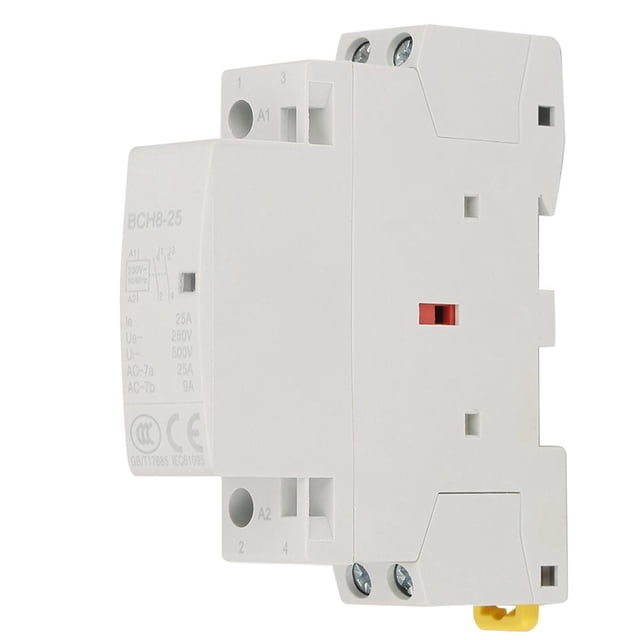 Din Rail Home Contactor De Ca,2P 25A 220V/230V 2No 50/60Hz Guardurnaity TO003738-00