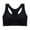 Black, variant on Women's Wireless Push-Up Bralette Solid Color Breathable T-Back Everyday Bra Light Support Casual Underwear Beige