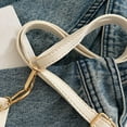 thumbnail image 4 of Casual Women's Strawberry Pillow Bag Corduroy With Chain Shoulder Crossbody Purse Handbag For Travel And Daily Use, 4 of 8