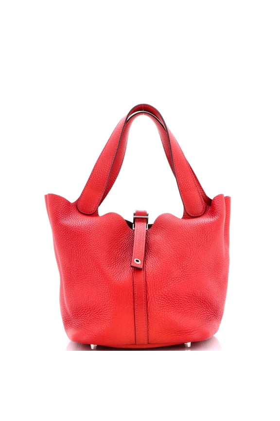 Pre-Owned Picotin Lock Bag Clemence MM By Rebag