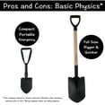 thumbnail image 6 of High Strength E Tool Foldable Shovel with Pick and Hoe, Ideal Camp or Backpacking Shovel, Multipurpose Tactical Camo Bag, 6 of 7