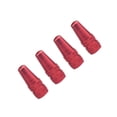 thumbnail image 2 of LOVIVER 4 Pièces Bouchons de Soupape de Soupape en Alliage d'Aluminium pour Vélo Rouge, 2 of 8